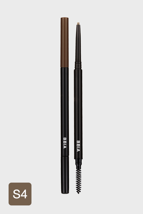 Bbia Last Auto Eyebrow Pencil Slim - S4 Chocolate Brown S  